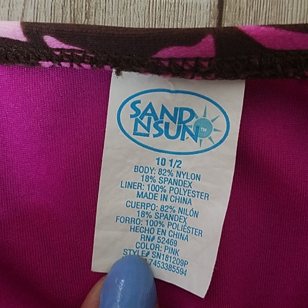 Sand N Sun, bikini bottoms, size 10/12 - Picture 2 of 2